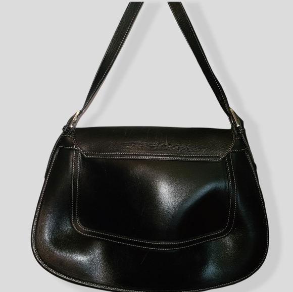 A.Giannetti Genuine Leather Vintage Shouler Bag - Picture 2 of 2